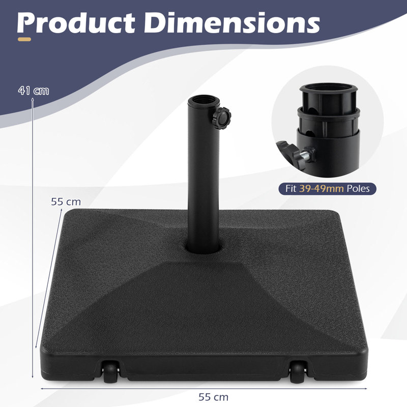 3.1kg Umbrella Base