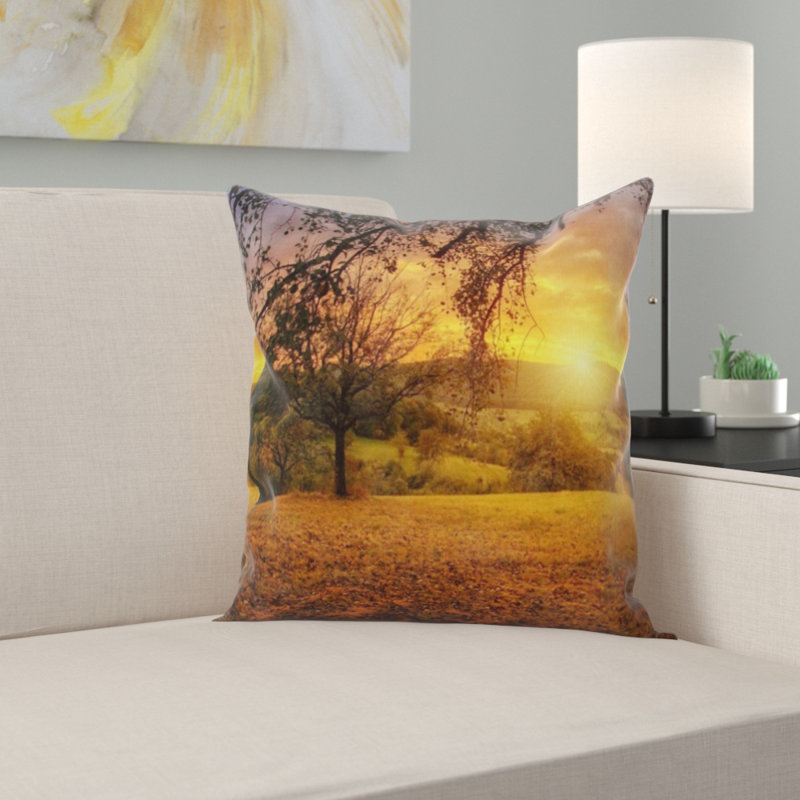 Coussin décoratif nature