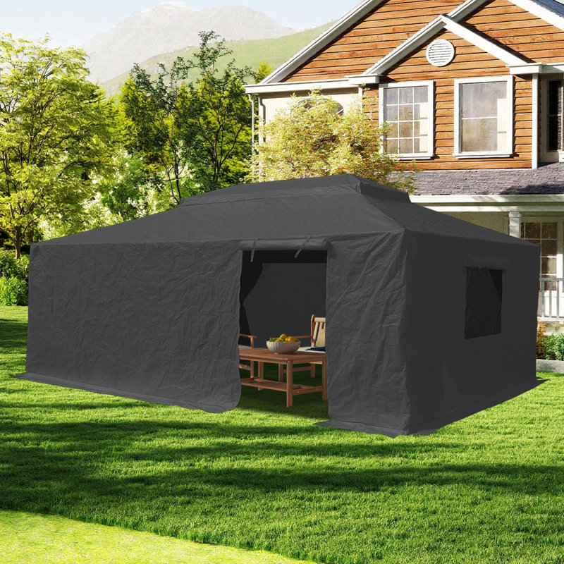 Housse universelle d'hiver pour pavillon de jardin, H 126 po x l 236 po x P 166 po