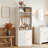 24''W×80'' H Bathroom Cabinet With 3 Wood Drawers-402424438