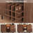 63'' Wine Bar Cabinet With RGB Lights & Charging Station, Liquor Whiskey Coffee Station With Wine Glass Holder & Wine Rack-972104670