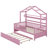 Huntingdon Twin House Daybed with Trundle by Harper Orchard-1690333013