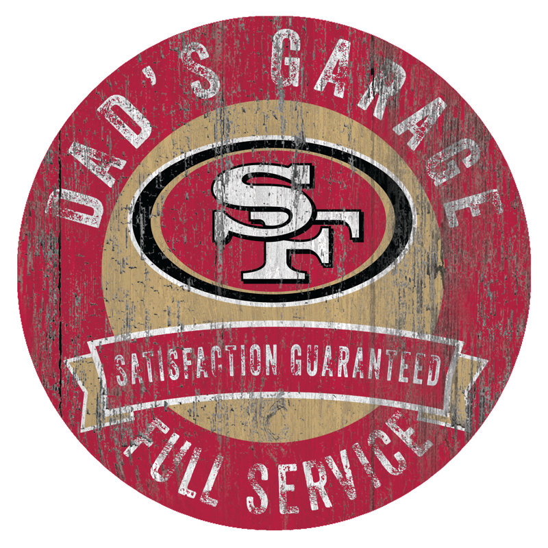 Décoration murale NFL Dad's Garage, 49ers de San Francisco