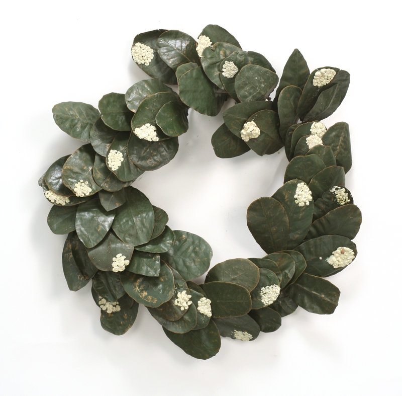 Feuille de laurier artificielle 24" couronne