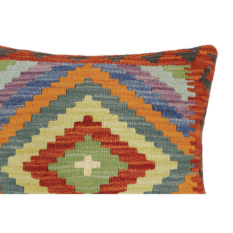 Housse et insert de coussin décoratif 100% laine Kristle