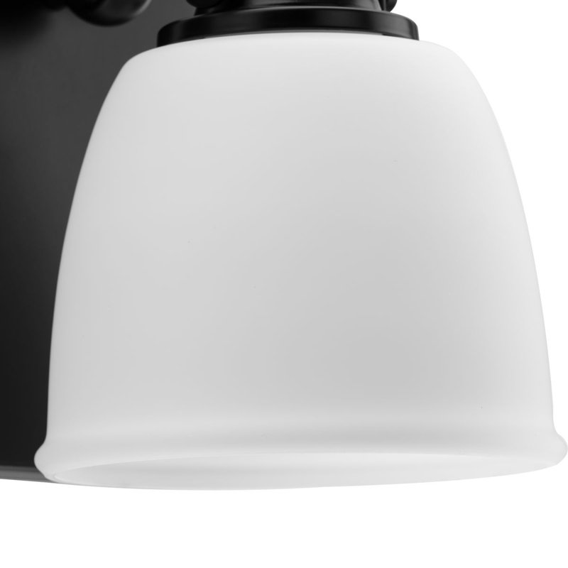 Leventhal Dimmable Vanity Light, Matte Black
