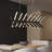 Elegant Black Linear Piano Keys Pendant Chandelier