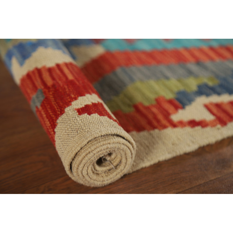 Tapis décoratif en laine South Western Kilim 3x5