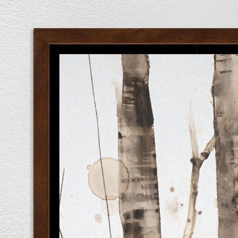 Snowy Day II by D’Alessandro Léon Framed Wall Art, Image Brush Gel