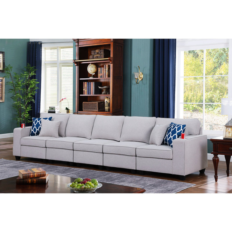 Upholstered 155'' Sofa