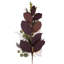 Vickerman 33" White Artificial Magnolia Swag.