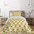 Flower Polyester Floral Coverlet