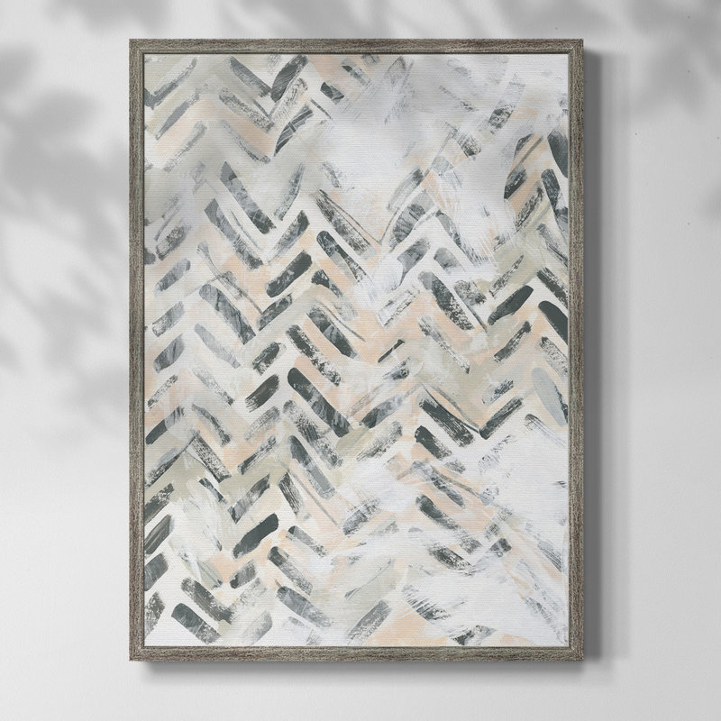 Sand Glyphs II, reproduction encadrée - bois massif, H 30 po x l 24 po