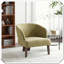 Chaise longue en tissu doux d'inspiration Mid-Century-121321199
