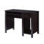 Bureau d'ordinateur, tiroir à clavier et rangement, 39 po, noir