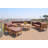 Monterey Teak Outdoor Seating Group with Cushions-94431153-124928167
