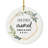 3.75'' Ceramic Ball Ornament