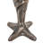 Rustic Lodge Metal Torchiere Lamp