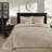Khaki Cotton Bedding Sets, Reversible Style, Perfect For Summer Or Layered Warmth