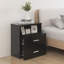 Govanny 50cm W Particle Board / Chipboard Bedside Table-1015370046