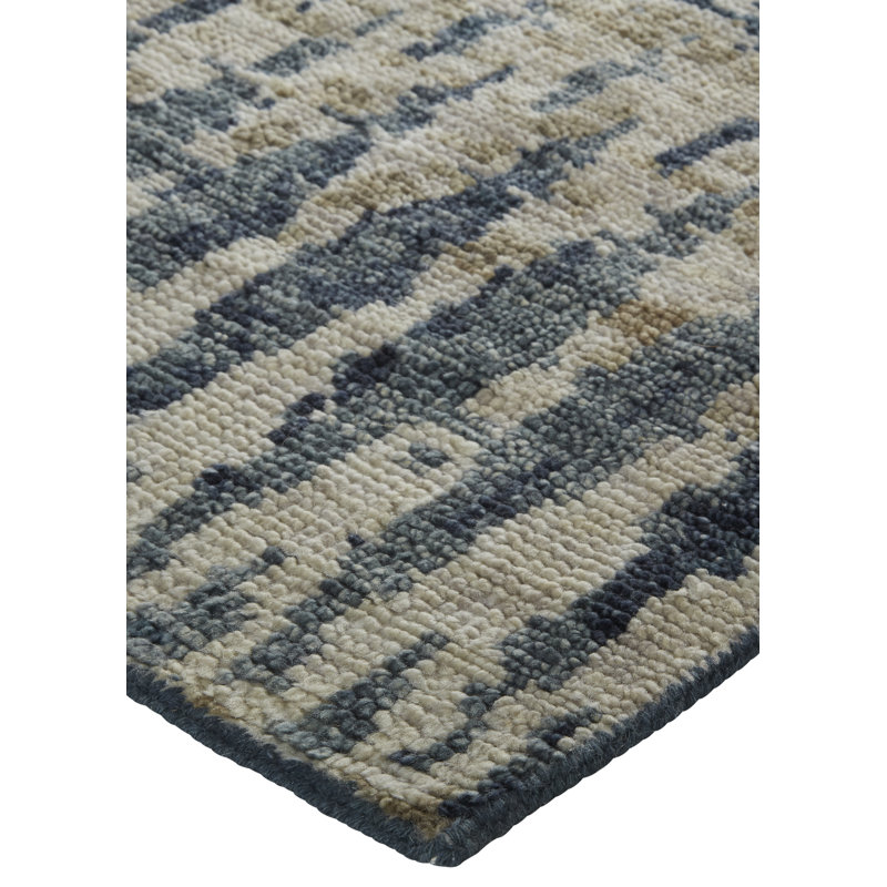 Palomar Wool Abstract Area Rug, Rectangle 2' x 3'