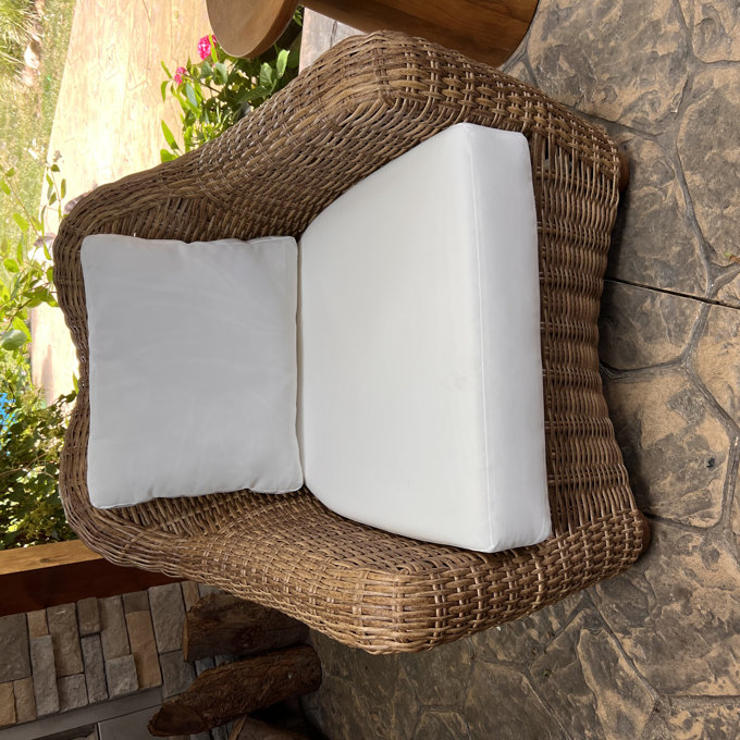 Joss Main Melbourne Wicker Patio Chair Reviews Joss Main