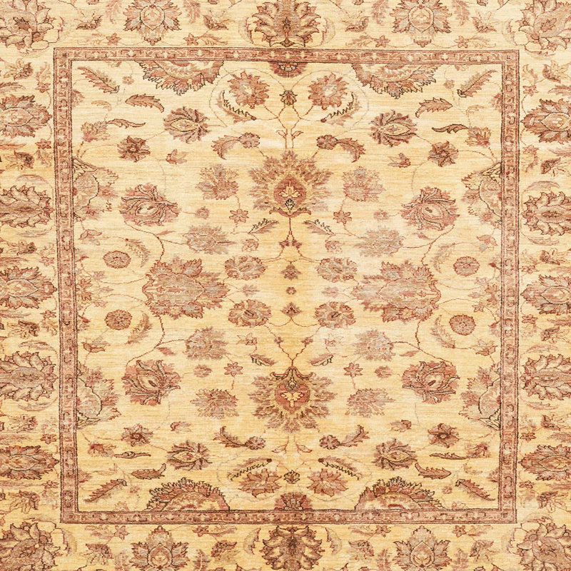 Abstract Indoor Rug, Square 6'