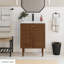 Armoire de salle de bain autoportante sans comptoir 24 po Bron-105680470