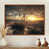 Brown Floater Framed
