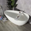 Baignoire de trempage autoportante 59,00 po x 29,50 po