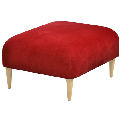 Jupi 60cm Wide Square Solid Colour Cocktail Ottoman