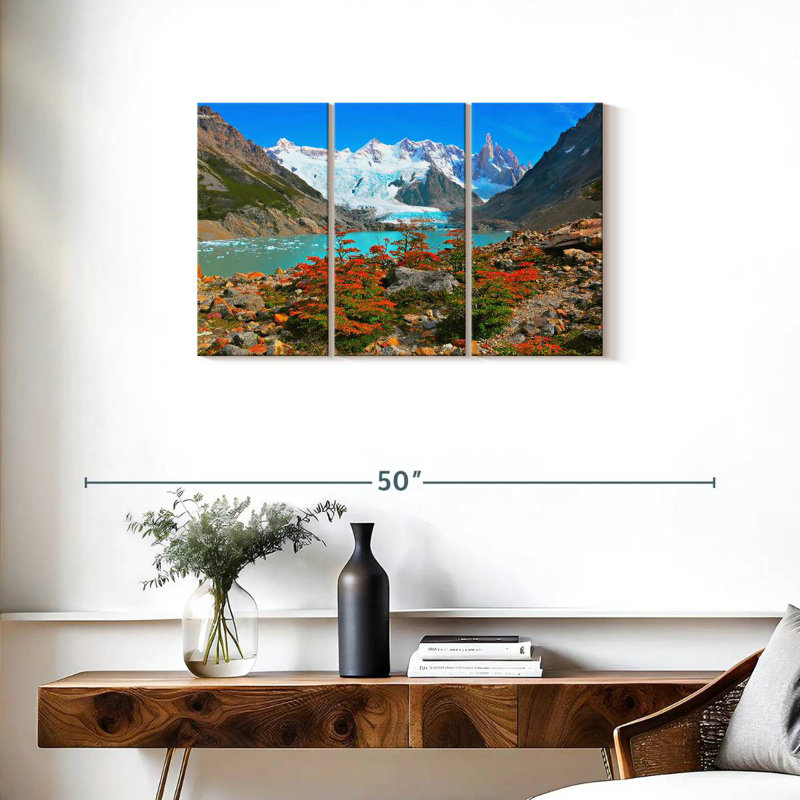Alvord Cerro Torre Autumn Landscape, 20" H x 33" W