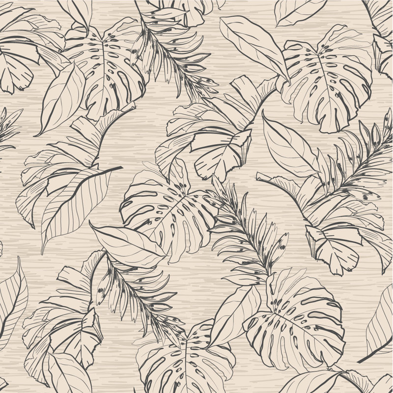 Itzuri Abstract Wall Mural, 2.08' W x 10.42' L