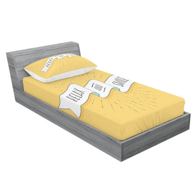 Microfiber Patterned Fitted Sheet