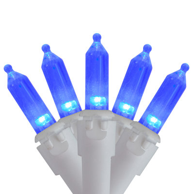 100 LED Mini Christmas Lights - 33 ft Wire