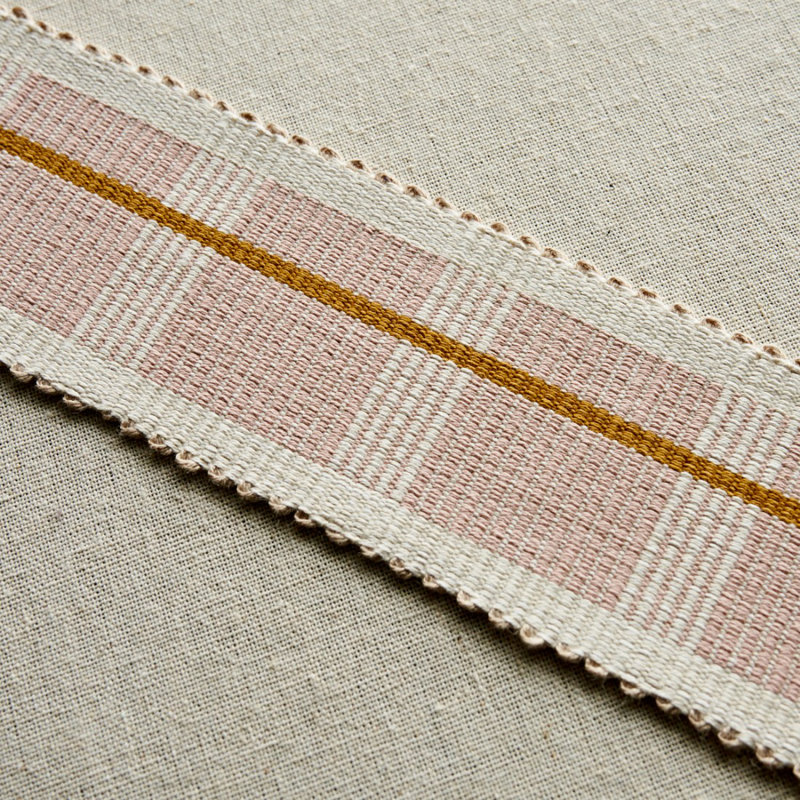 Schumacher x Stephanie sceau brun calcada moyen, Rose quartz
