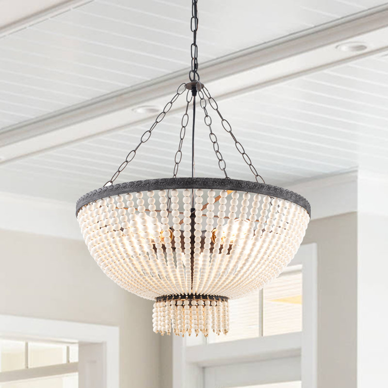 Lustre empire unique à 5 lumières Haner