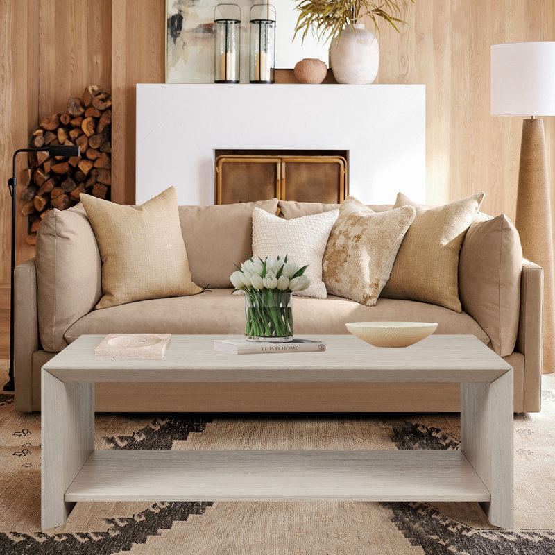 47" Coffee Table with Shelf