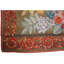 1900s Large Scale Olive Antique French Floral European Folk Besserabian Wool Rug 9'0" x 16'0"