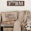 Coussin en coton Plow