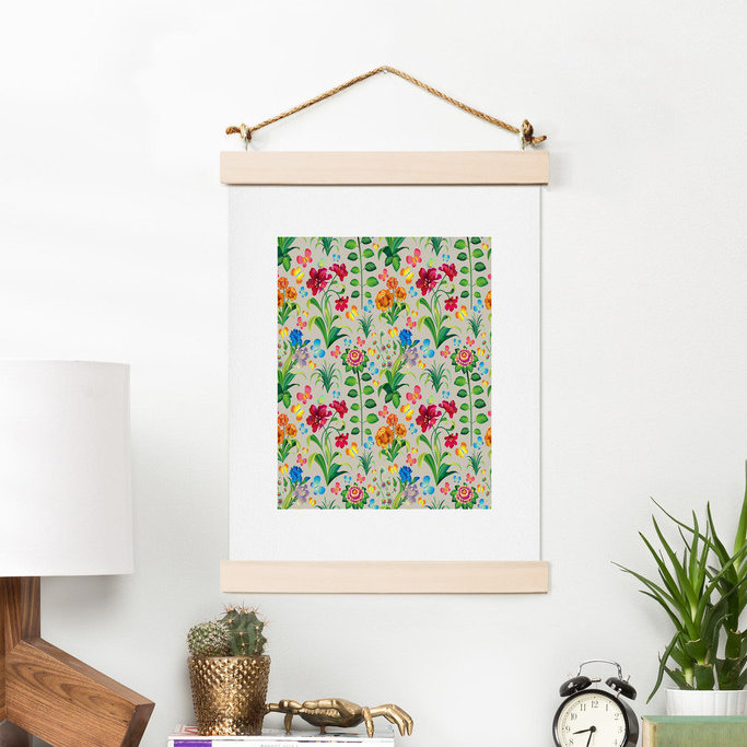 «Forest Alice 2» par Juliana Curi - impression encadrée sur papier encadré, H 10 po x l 8 po x P 0,13 po