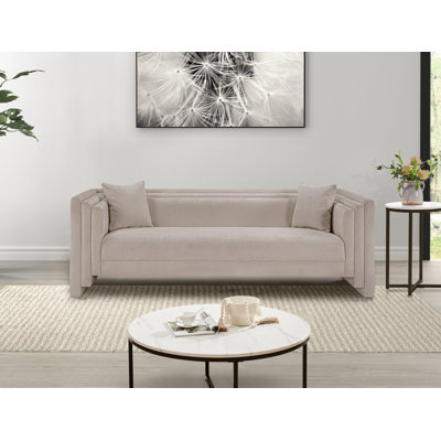 Helmer Chenille Fabric Sofa