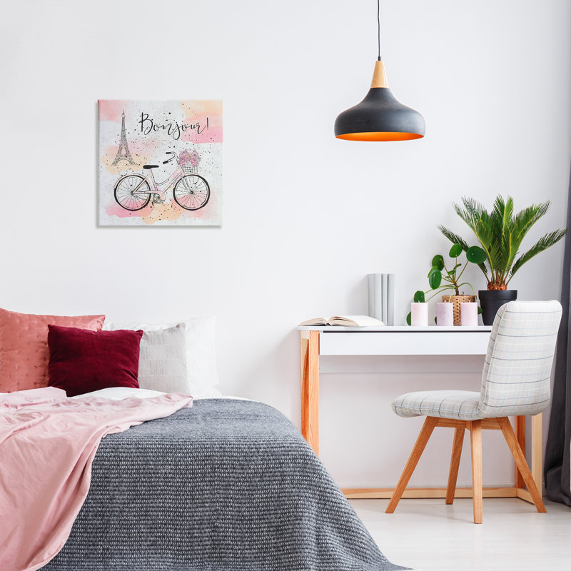 «Bonjour Paris» par Martina Pavlova, H 24 po x l 24 po