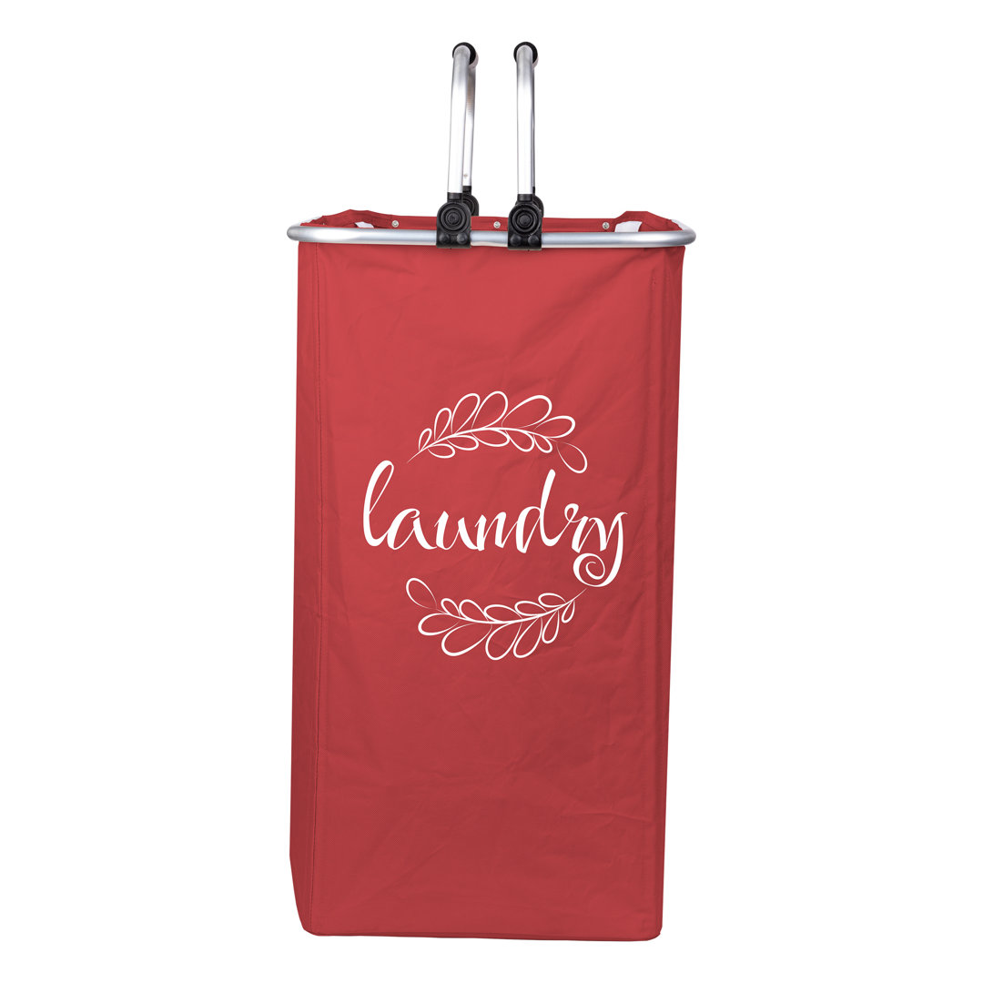 Fabric Laundry Hamper with Handles Ebern Designs