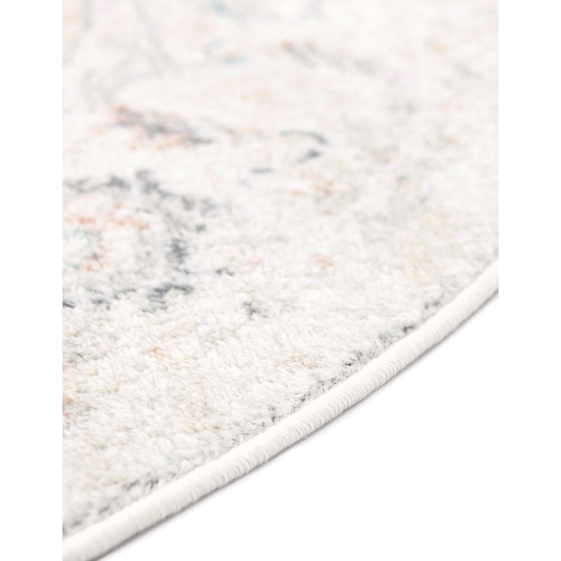 Hagood Oriental Indoor Rug, Oval 4' x 6'