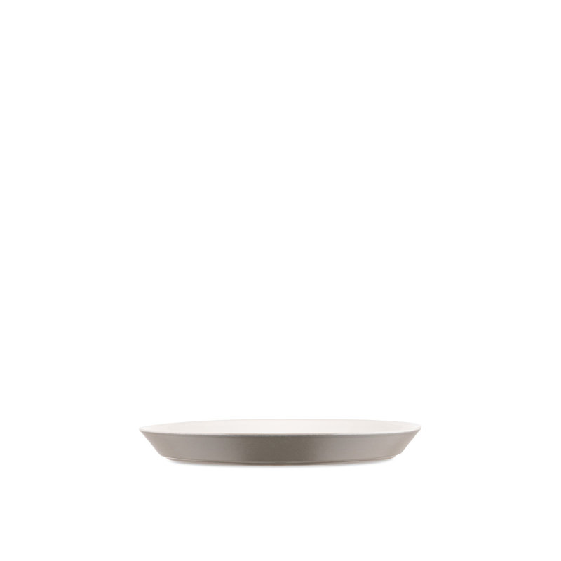 Tonale Stoneware Dinner Plate, 10.44" W x 10.44" D, Light Gray