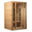 Dynamic Infrared 2 - Person FAR Infrared Sauna in Hemlock