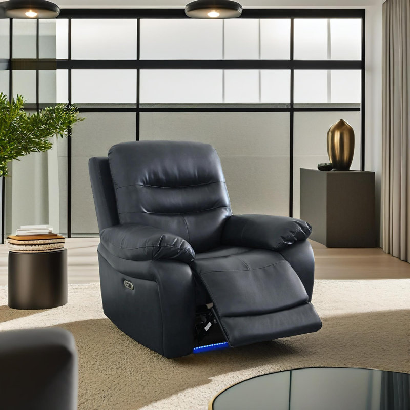 Chaise en similicuir Eden Power