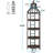 Aprie Corner Bookcase