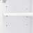 Contemporary Storage Cabinet with 3 Adjustable Partitions & 6 Solid Wood Legs-176082011